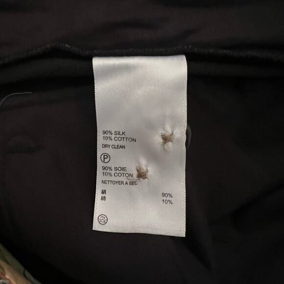 Tommy Bahama Silk Pants 35x30 Black Relaxed Fit Chinos Resort Cruise Wear Beach - Picture 6 of 6